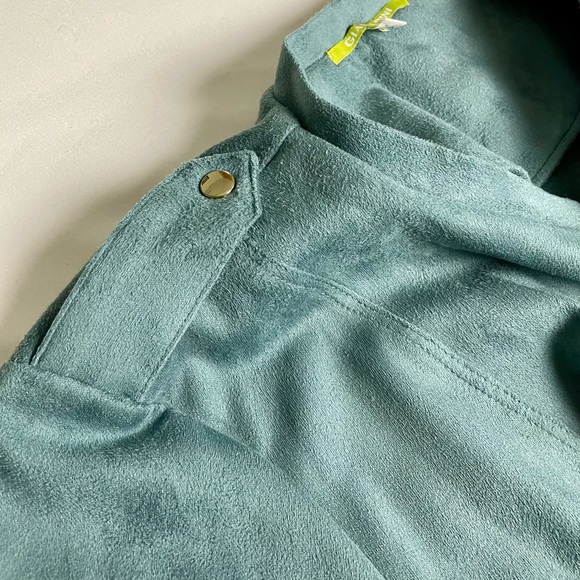 Gianni Bini faux suede Moto jacket - Picture 5 of 7